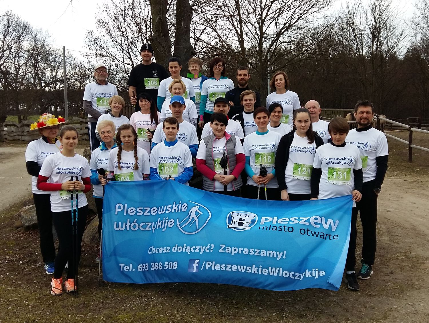 6 Pleszewskie Włóczykije nordic walking Pleszew Fitness Klub Active Fit Traugutta 30