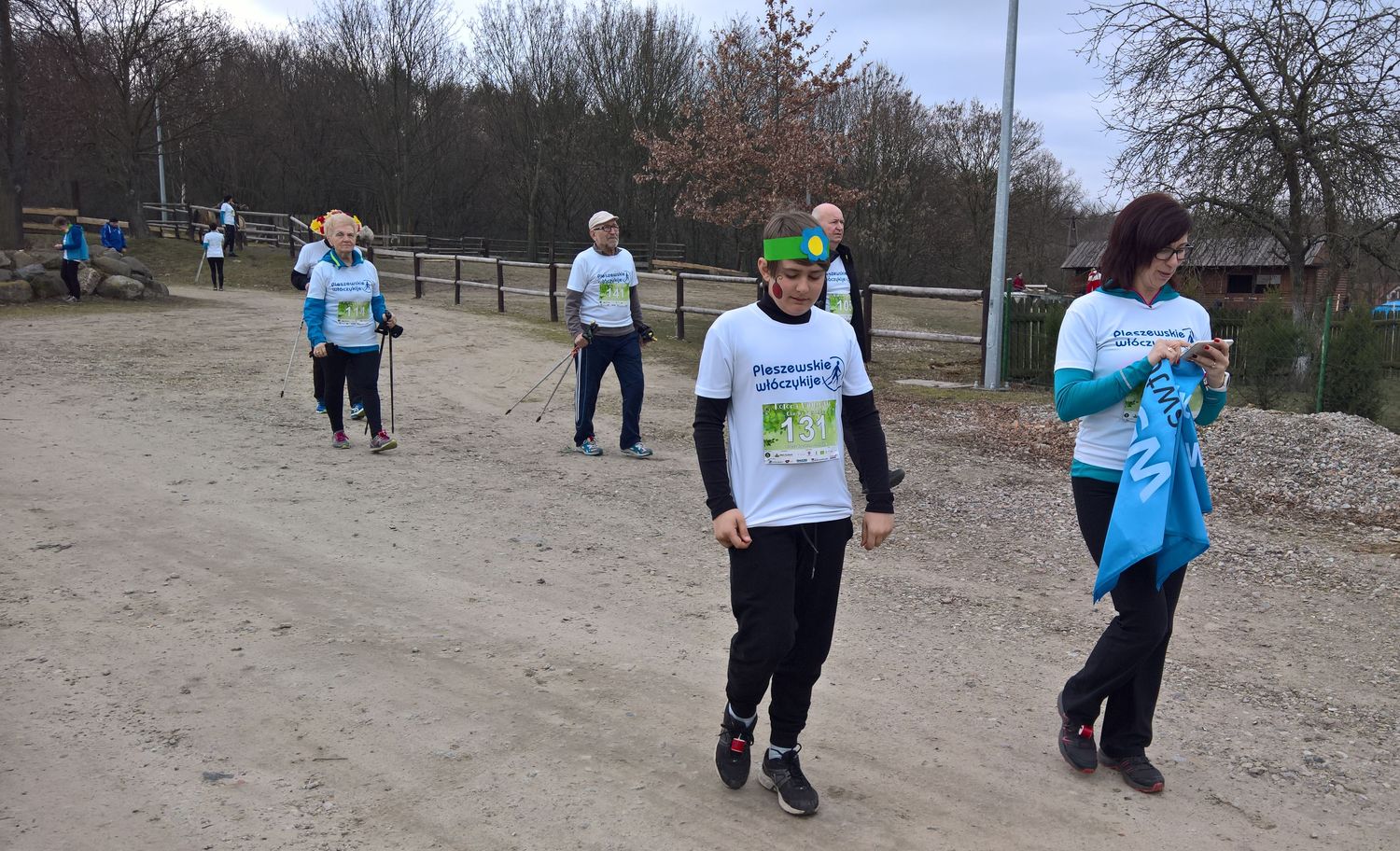 9 Pleszewskie Włóczykije nordic walking Pleszew Fitness Klub Active Fit Traugutta 30
