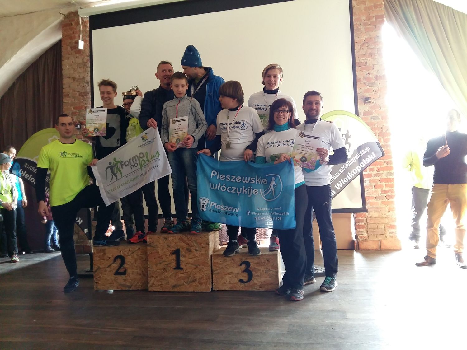 52 Pleszewskie Włóczykije nordic walking Pleszew Fitness Klub Active Fit Traugutta 30