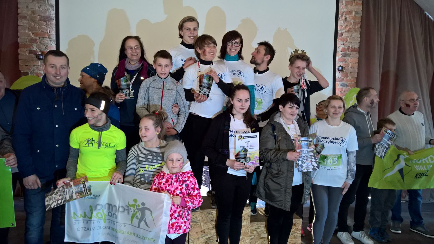 67 Pleszewskie Włóczykije nordic walking Pleszew Fitness Klub Active Fit Traugutta 30
